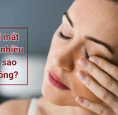 Dụi mắt quá nhiều có sao không? Nguy cơ sụp mí không thể xem nhẹ